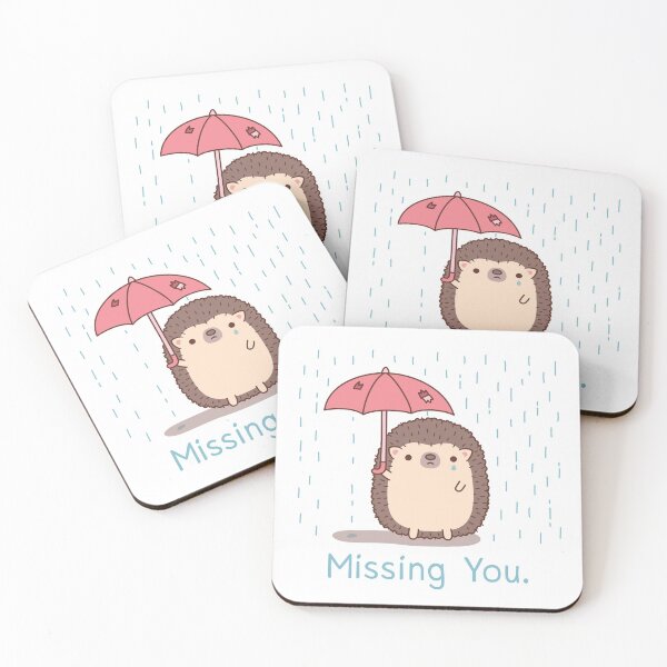 Item preview, Sad Hedgehog With Tore Umbrella In Rain Doodle designed and sold by rustydoodle.