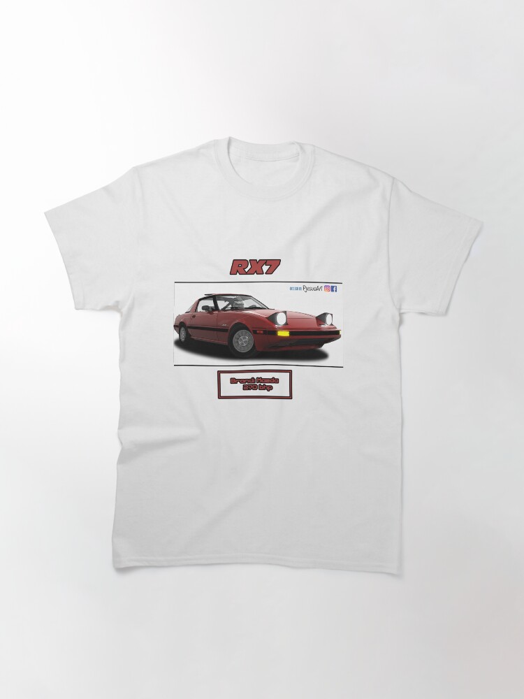 "Mazda RX7 FB Red" Classic T-Shirt for Sale by pjesusartrb | Redbubble