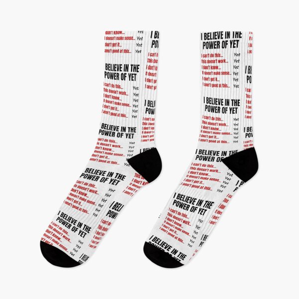 Item preview, I Believe In The Power Of Yet Teacher Growth Mindset Design designed and sold by Fatimah Saeed.