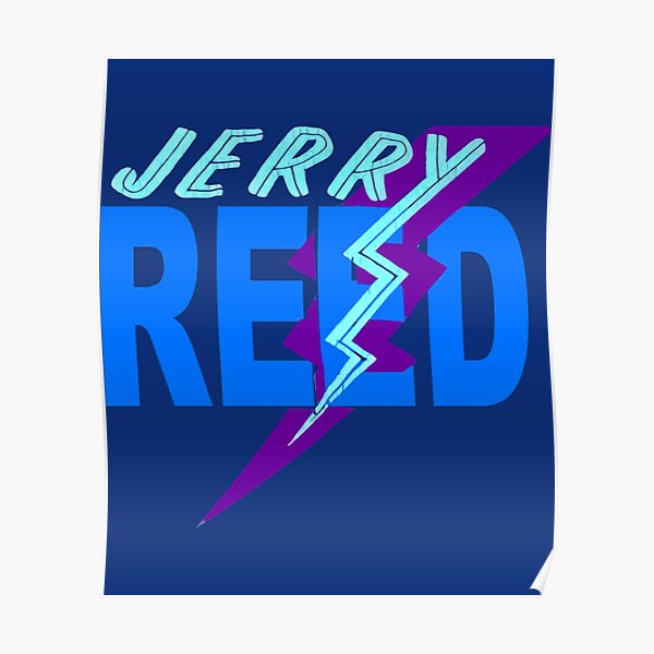 &ldquo;Rare Vintage 80s Jerry Reed " Poster by LAYA-giftshop | Redbubble