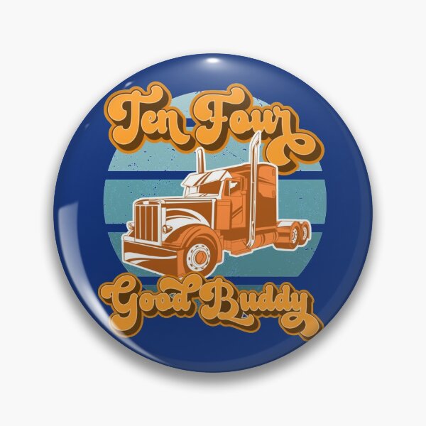 Item preview, Retro 1970s Ten Four Good Buddy Vintage Trucker   designed and sold by LAYA-giftshop.