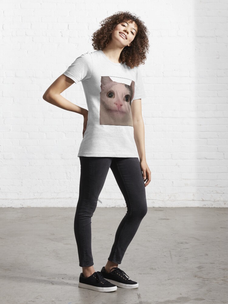 Polite Cat Meme Funny Cat Meme T Shirt For Sale By Elevengraphics Redbubble Polite Cat T 