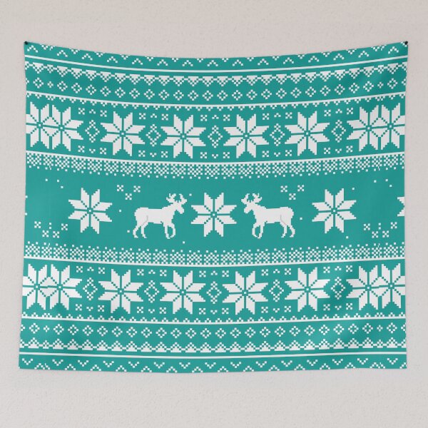 Item preview, Christmas Jumper Print - Ocean designed and sold by TWPCdesigns.