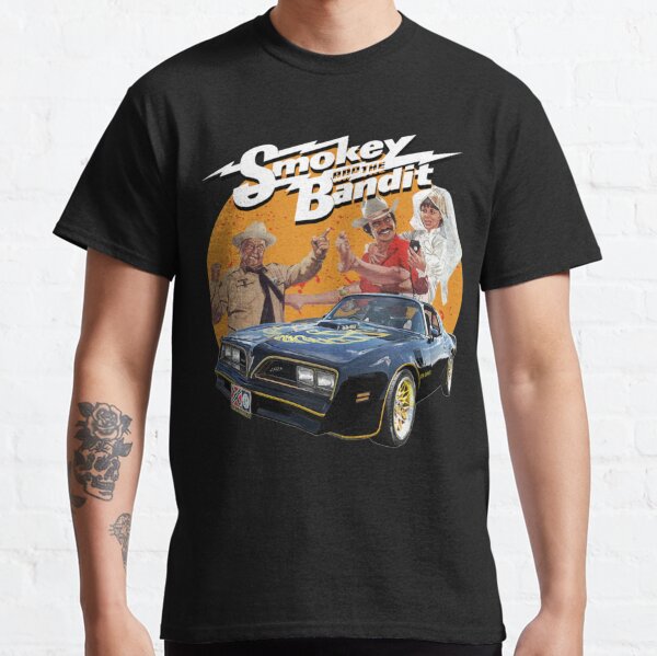 Smokey and Bandit T-shirt Free Shipping Trans Am retro 70' 80's movie cotton tee
