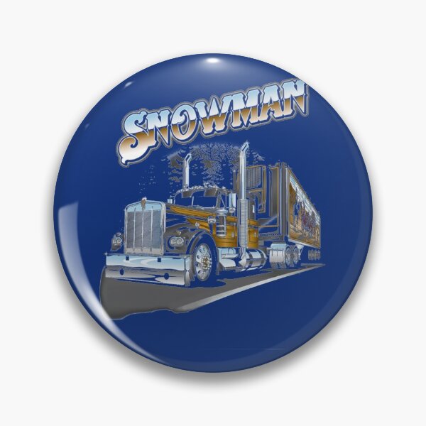 Item preview, Snowman Smokey the bandit smile face art   designed and sold by LAYA-giftshop.