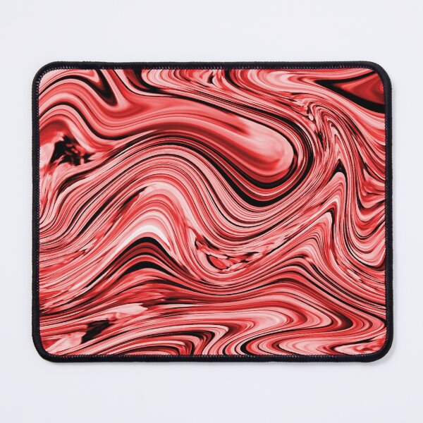 Item preview, Black And Red Liquid Marble Texture - Marble Abstract Art designed and sold by SoccaTamam.