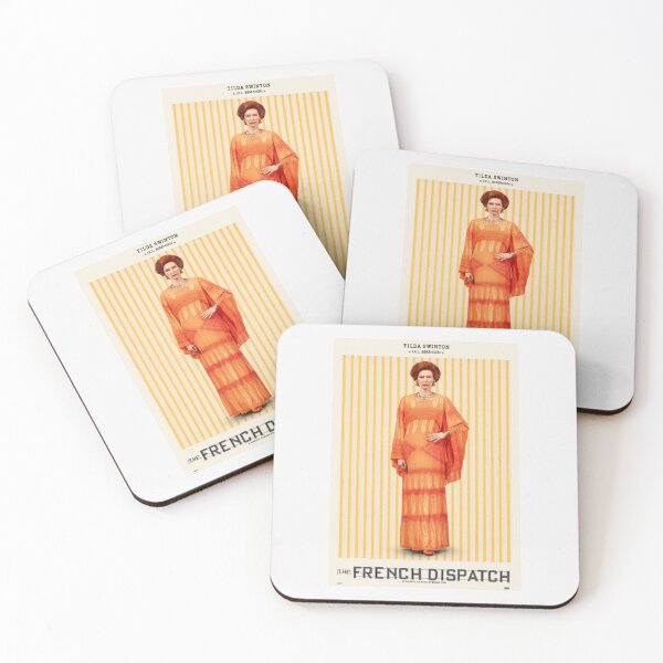 Item preview, The French Dispatch (Wes Anderson) Timothée Chalamet, Saoirse Ronan, Adrien Brody, Tilda Swinton| Perfect Gift designed and sold by floqdlaure.