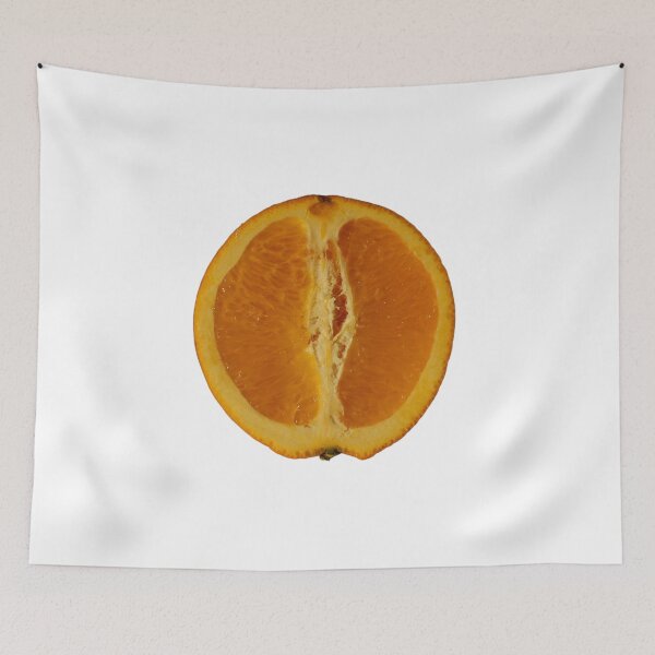 Item preview, Isolated orange half designed and sold by krugerable.
