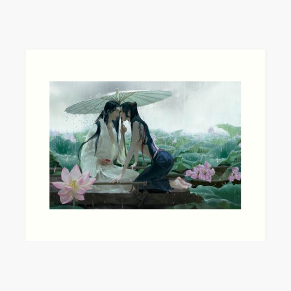 warm rainy days of summer Art Print