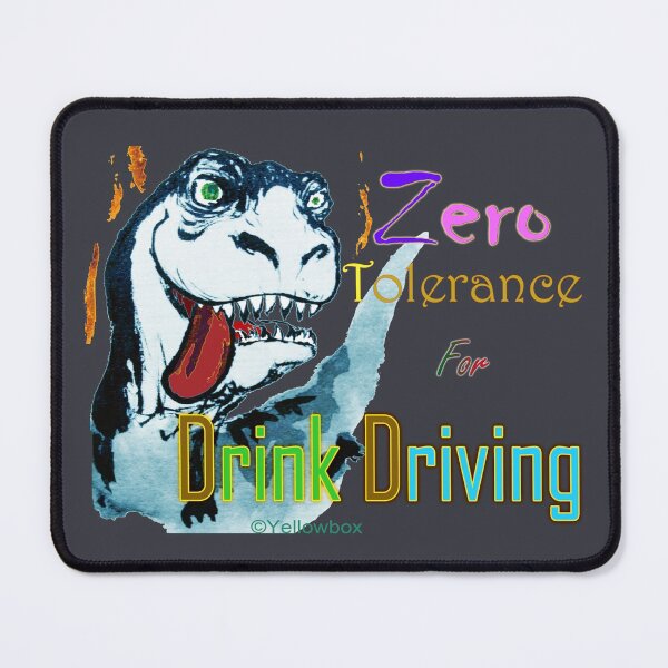 Item preview, Zero Tolerance for Drink Driving - Yellowbox ink painting designed and sold by twyellowbox.