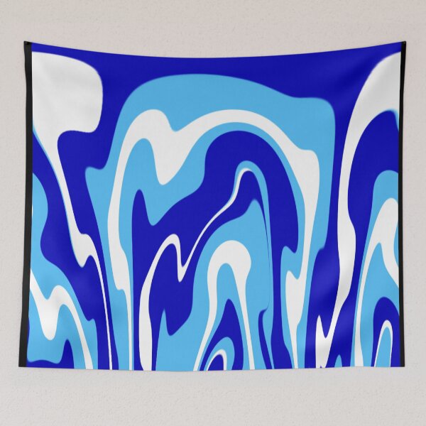 Item preview, Blue Wave Abstract designed and sold by randomly-simple.
