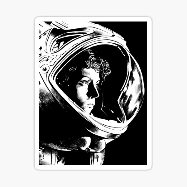 Ripley Black n White Sticker