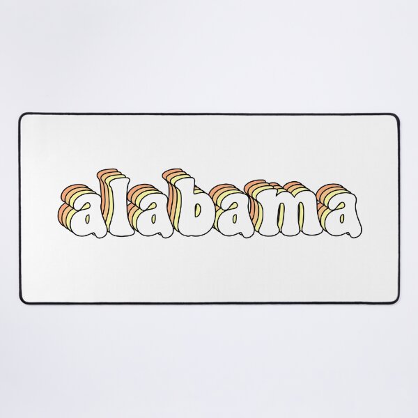 Item preview, Alabama Retro Vintage Typography Text Word designed and sold by MountainD.