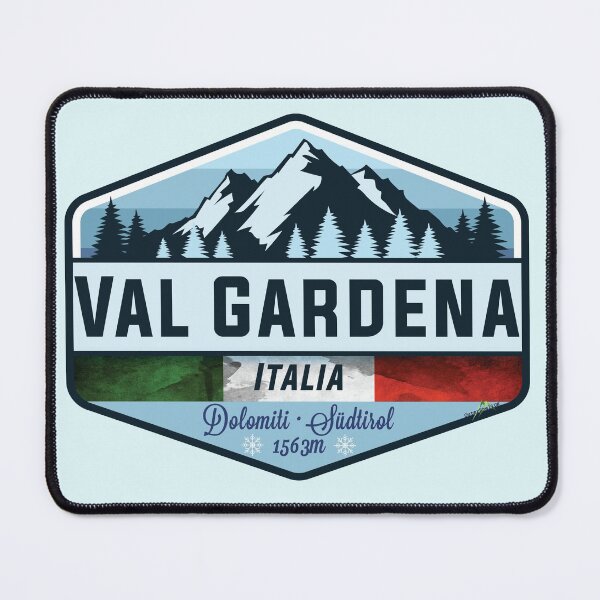 Item preview, Val Gardena Italy Italia Ski Skiing Sticker T-Shirt designed and sold by OuterShellUK.
