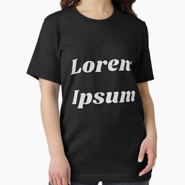 Lorem Ipsum - Latin Dolorem Ipsum Placeholder Essential T-Shirt