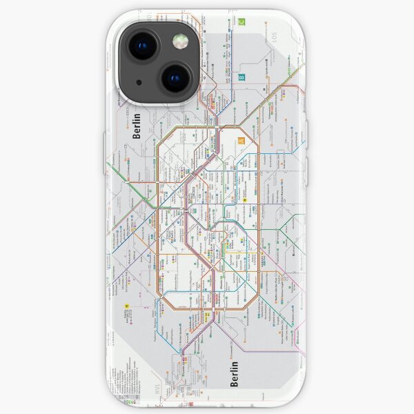 Subway of Berlin iPhone Soft Case