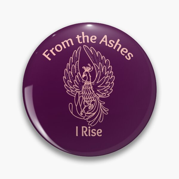 Item preview, From the Ashes, I Rise Motivational Phoenix for work and life designed and sold by Faty-Za.