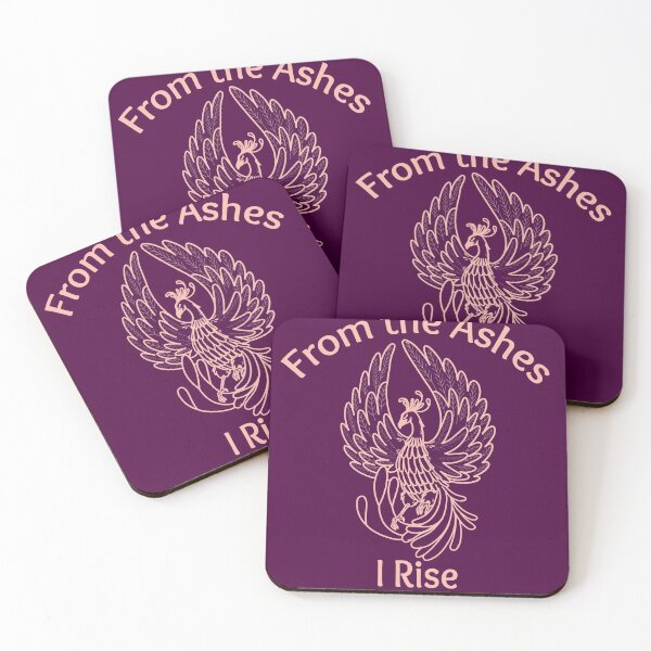 Item preview, From the Ashes, I Rise Motivational Phoenix for work and life designed and sold by Faty-Za.