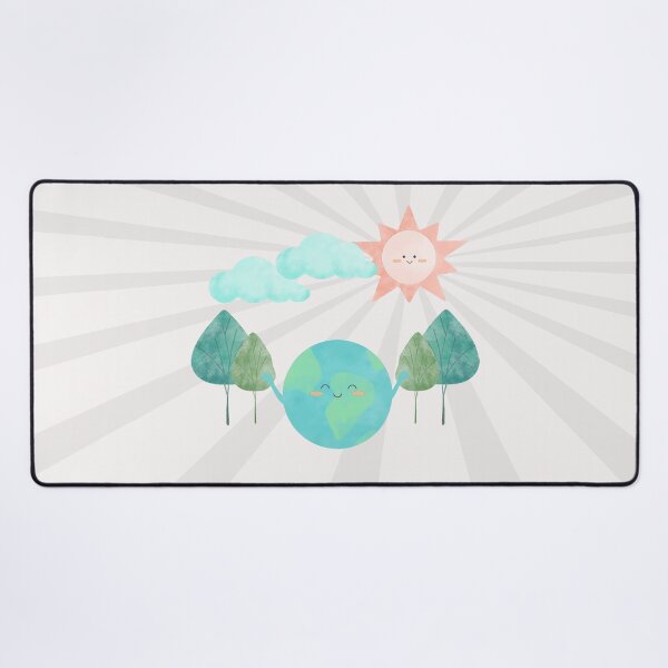 Item preview, Sun, Trees, Clouds, Globe gift for kids boys Girls and - Happy Life - Save the earth designed and sold by stella-shop.
