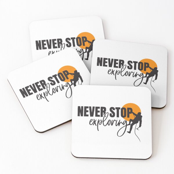 Item preview, Never Stop Exploring Climbing designed and sold by asmmdesign.