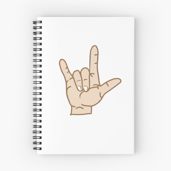 Item preview, I love you BSL hand gesture designed and sold by GirlofRandom.