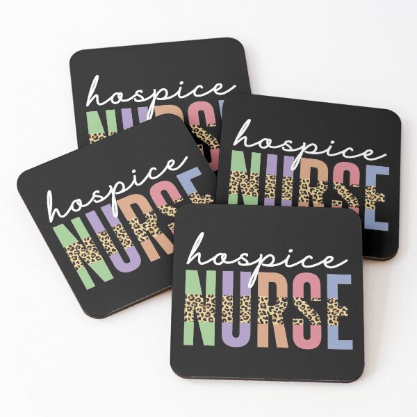 Item preview, Hospice Nurse Cheetah print typography | Hospice Nursing | Registered nurse  designed and sold by Violet Treasures.