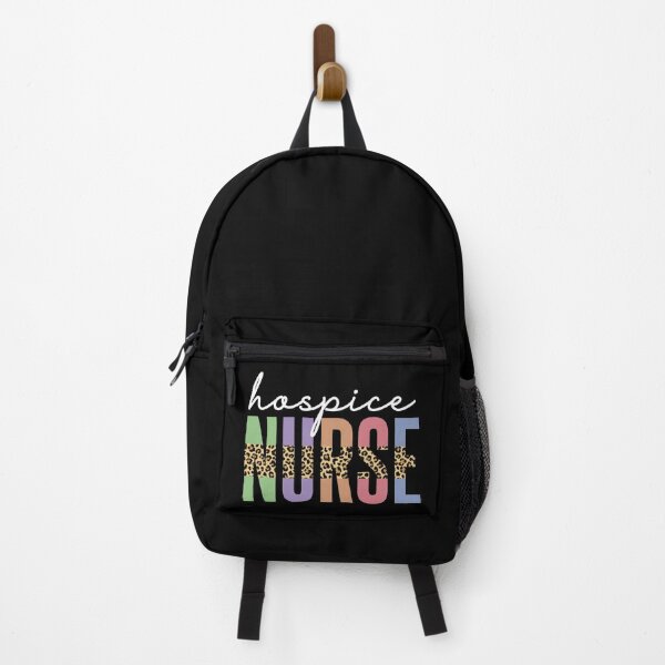 Item preview, Hospice Nurse Cheetah print typography | Hospice Nursing | Registered nurse designed and sold by Violet Treasures.
