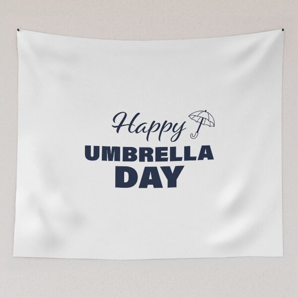 Item preview, Happy Umbrella Day! designed and sold by FunFactsFactory.