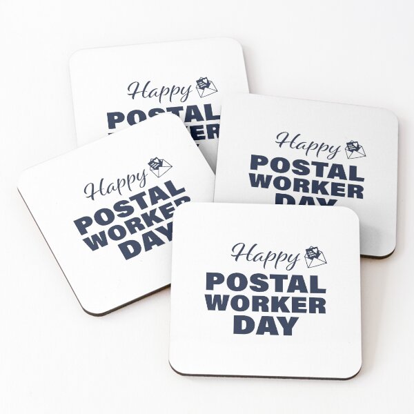 Item preview, Happy Postal Worker Day! designed and sold by FunFactsFactory.