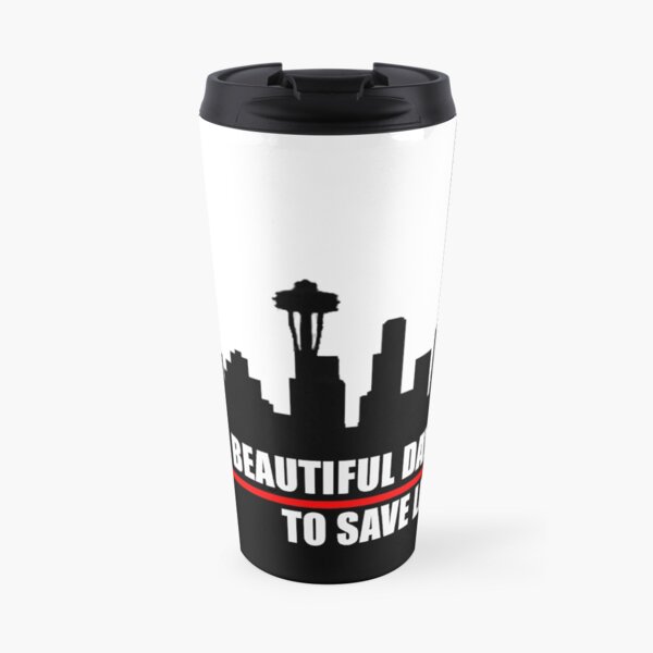 Salva vidas. Taza de viaje