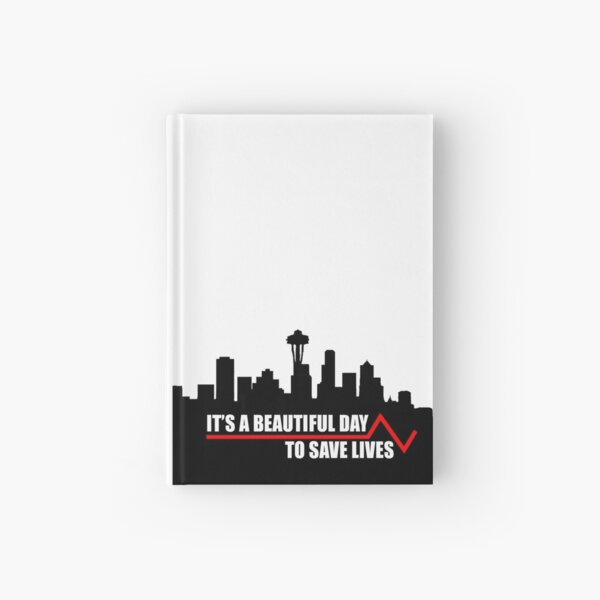 Save lives. Hardcover Journal