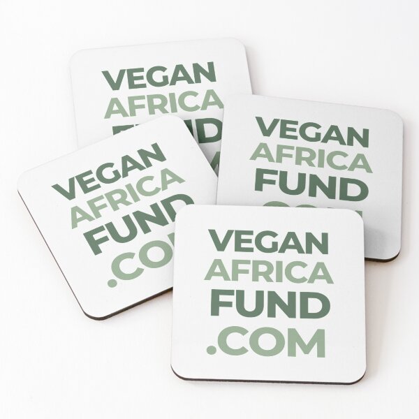 Item preview, VeganAfricaFund.com - Show Off the Vegan AF website!| Perfect Gift designed and sold by floqdlaure.