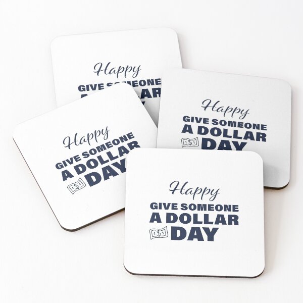 Item preview, Happy Give Someone a Dollar Day! designed and sold by FunFactsFactory.