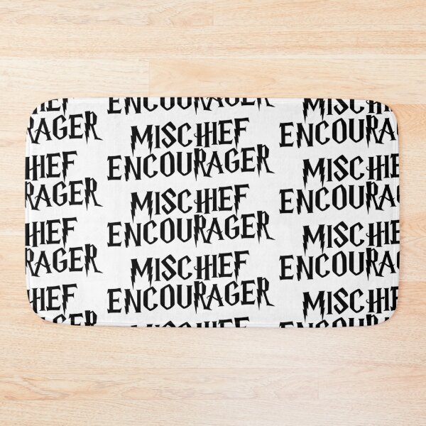 Item preview, "Mischief Encourager" - Eyesasdaggers | Playful Typography Design designed and sold by eyesasdaggers.