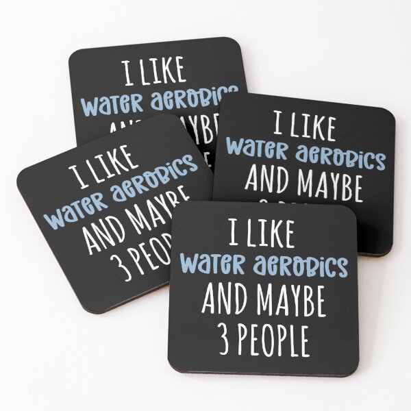 Item preview, I like Water aerobics and maybe 3 people Funny Aqua Aerobics gifts | Water Aerobics | Gifts for Aqua aerobics lover designed and sold by Violet Treasures.