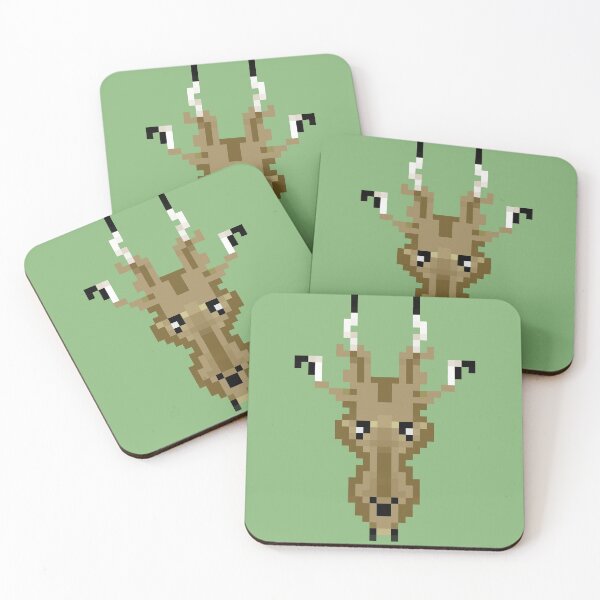 Item preview, Moose Sweden Forest Pixel Art designed and sold by emm-j.