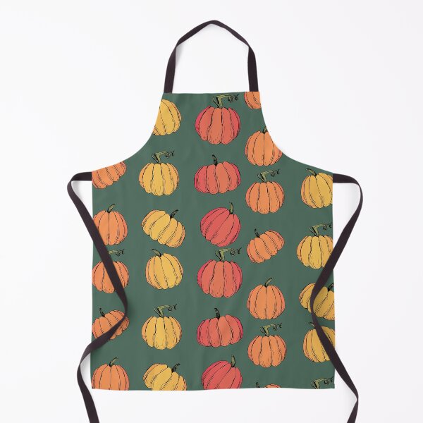 Item preview, Rustic hand drawn fall pumpkin pattern designed and sold by Kamila Nigmatullina.