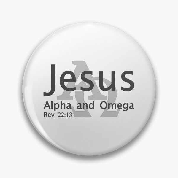 Artikelvorschau, Christliches Design - Jesus, Alpha und Omega - Offenbarung 22 Vers 13 entworfen und verkauft von simplydesignart.