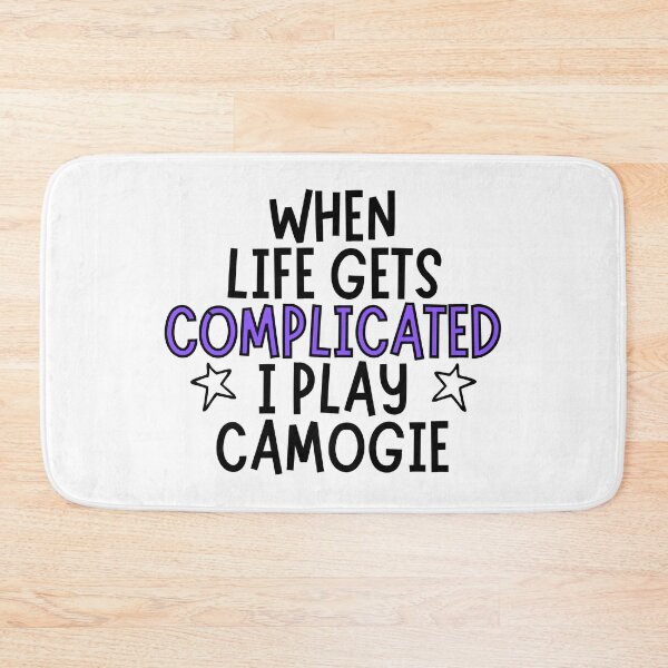 Item preview, When life gets complicated I play camogie designed and sold by TheGreenGoat.