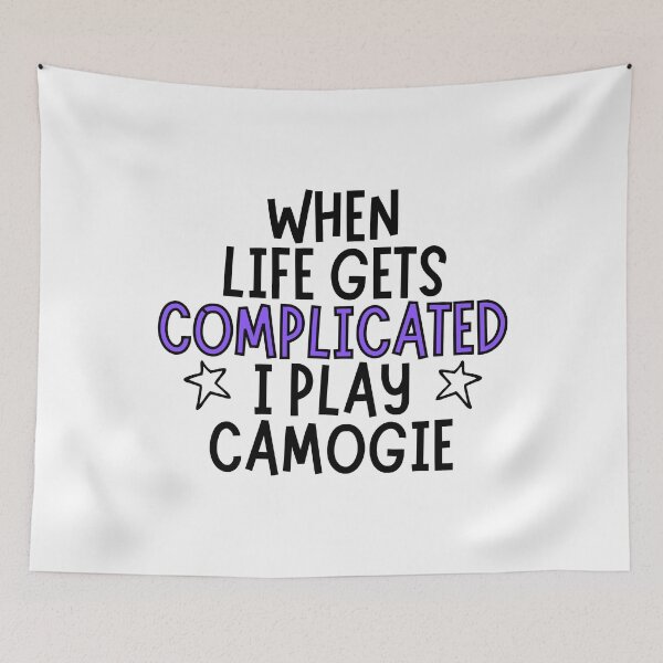 Item preview, When life gets complicated I play camogie designed and sold by TheGreenGoat.