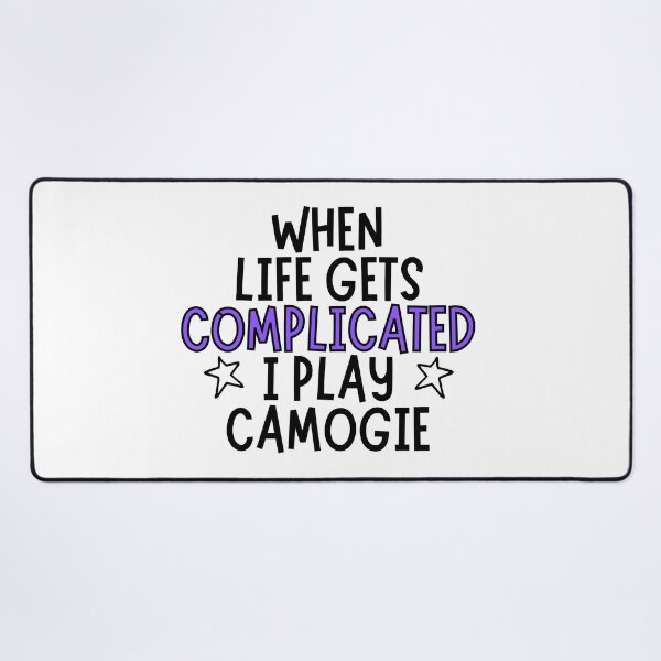 Item preview, When life gets complicated I play camogie designed and sold by TheGreenGoat.
