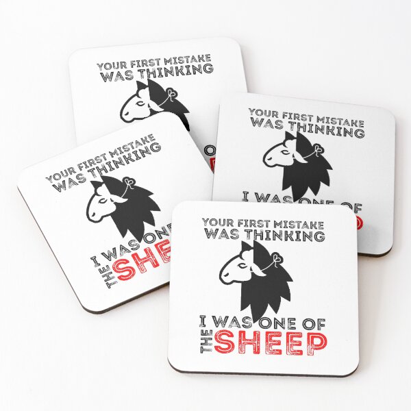 Item preview, Your First Mistake Was Thinking I Was One Of The Sheep designed and sold by Sun Rise.