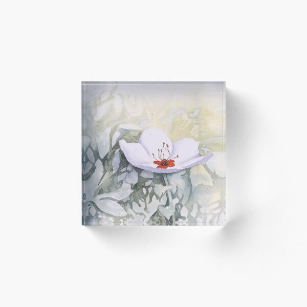 Blossoming at Sean's Acrylic Block