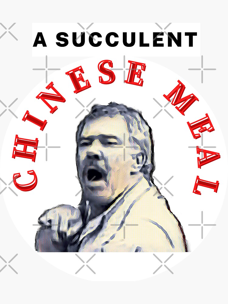 A Succulent Chinese Meal Democracy Manifest Sticker For Sale By