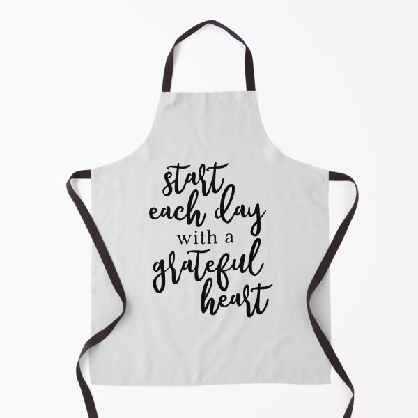 Item preview, Start Each Day With A Grateful Heart Black designed and sold by amazingjoy.