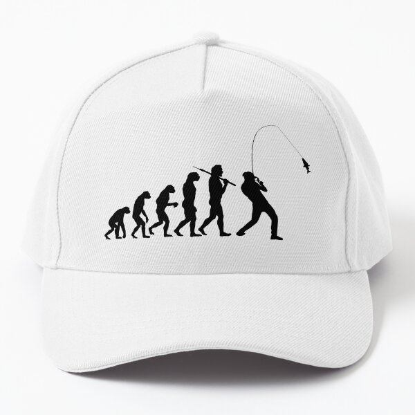The Evolution of Fishing Cap for Sale by HappyLlama3000