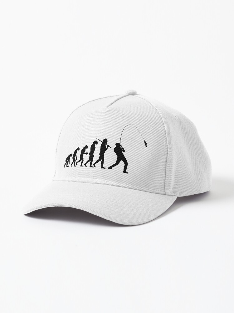 The Evolution of Fishing Cap for Sale by HappyLlama3000