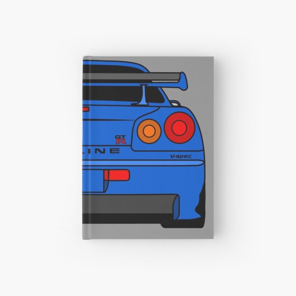 R34 Rear Hardcover Journal