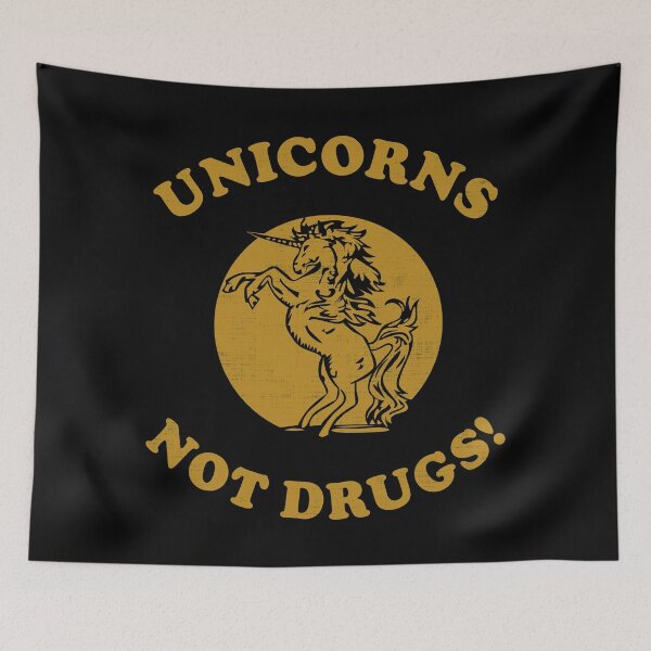 Item preview, Unicorns Not Drugs designed and sold by DirtRunning.