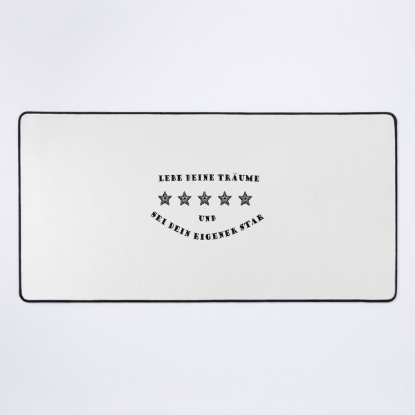 live your dreams| Perfect Gift Desk Mat